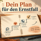 Krisenplan erstellen &ndash; Notizbuch mit Stufenplan f&uuml;r psychische Krisen